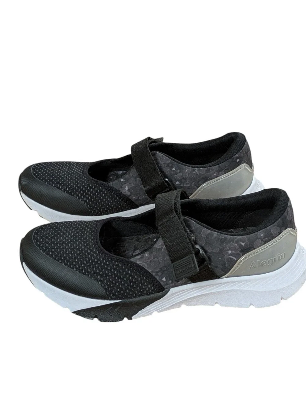Alegria Poppy Pop Black Mary Jane Sneaker Size 40